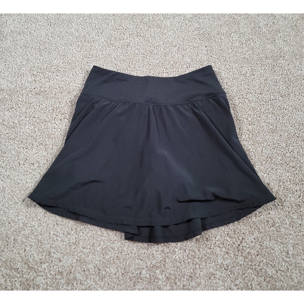 Zella Skort Tennis Athletic Skirt Size XS Black Pickleball Preppy Stretch Womens